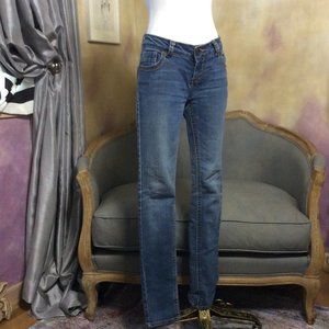 Paris Blues skinny low rise jeans, size 7, excellent!